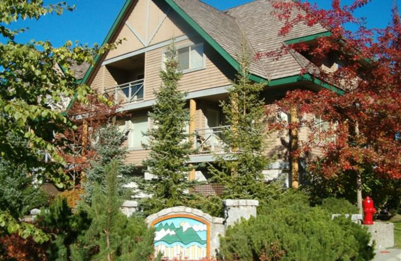 Exterior view of Whistler Retreats.