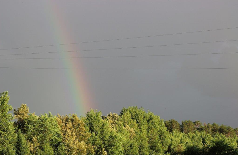 Rainbow at North Country Inn.