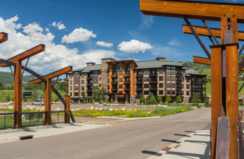 Exterior view of Trailhead Lodge.