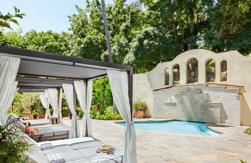 Pool at Kenwood Inn and Spa.