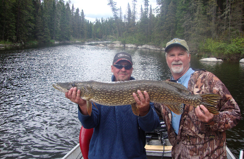 Guided fishing tours at Sandy Beach Lodge.