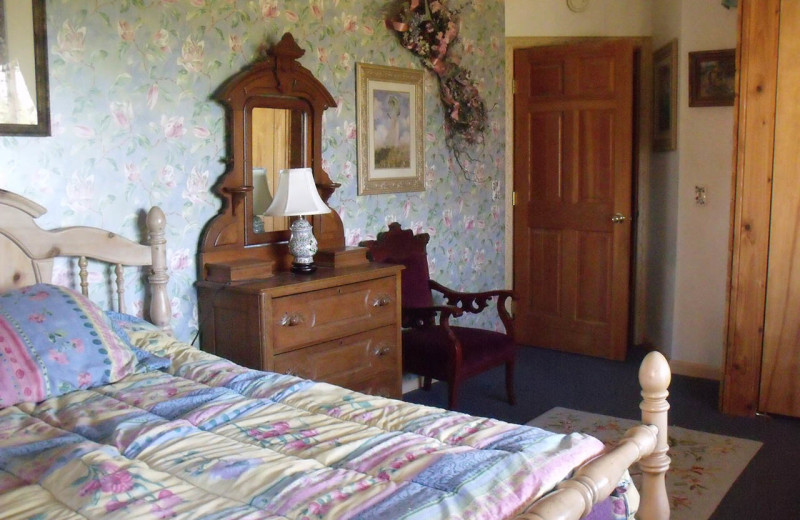 Guest room at Hungry Moose Bed and Breakfast.