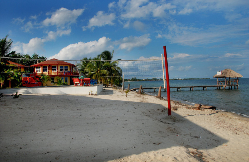 Exterior view of Nautical Inn Resort.