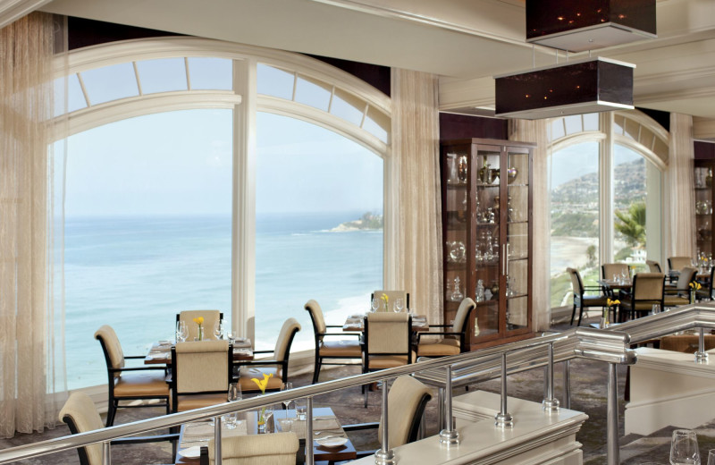 Dining at The Ritz-Carlton, Laguna Niguel.