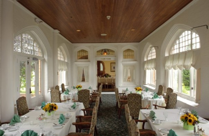 Dining at Cranwell Resort.