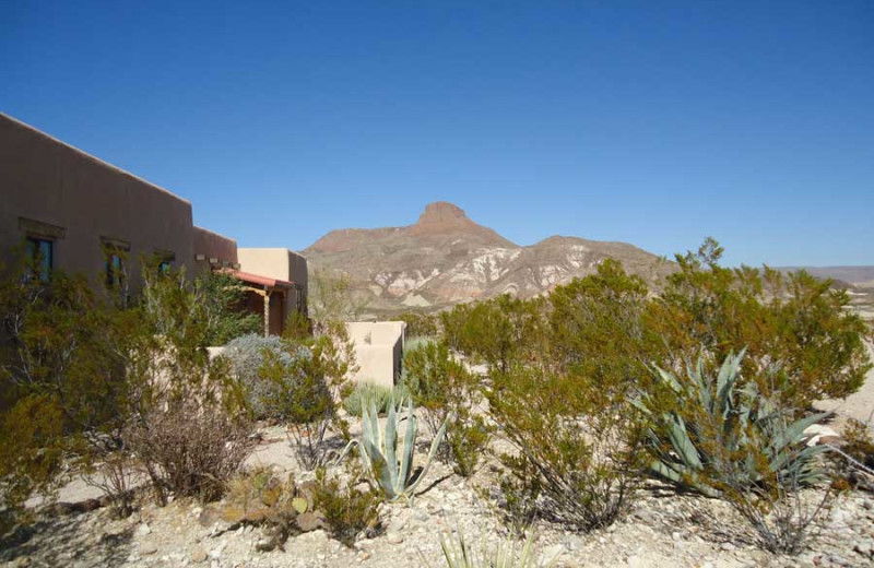 Exterior view of Lajitas Golf Resort.