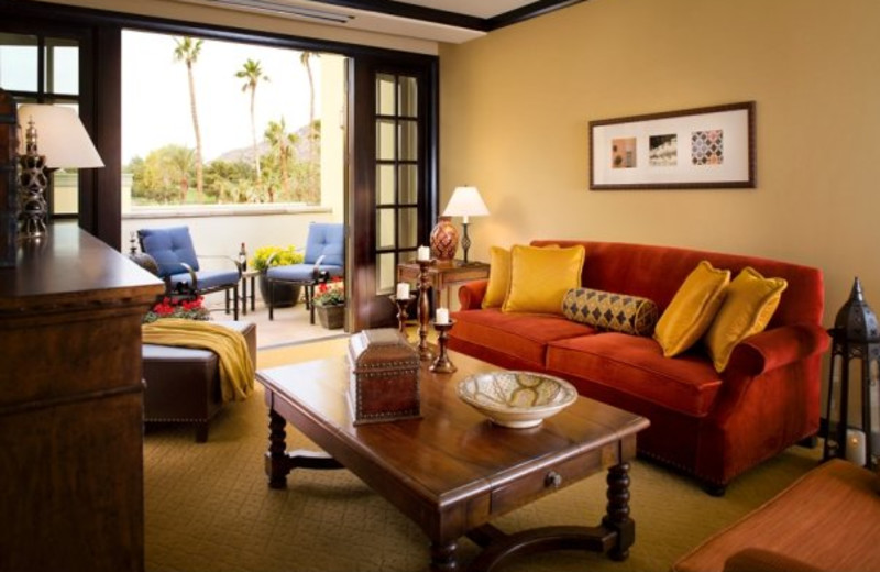Suite Living Room at Montelucia Resort