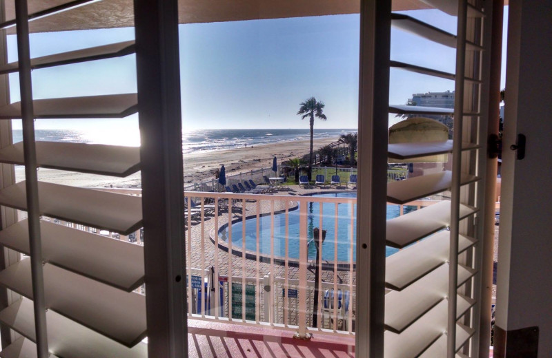 Pool view at Coral Sands Oceanfront Resort.