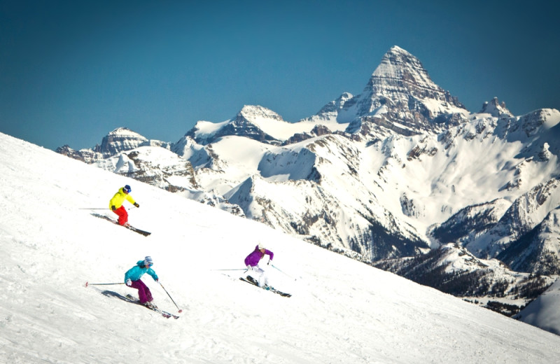 Skiing at Grande Rockies Resort.