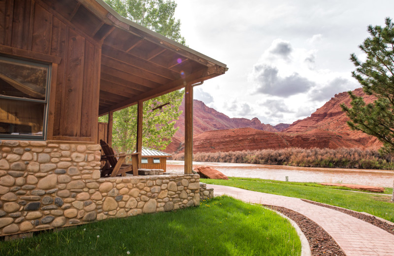 River view cabin at Sorrel River Ranch Resort & Spa.