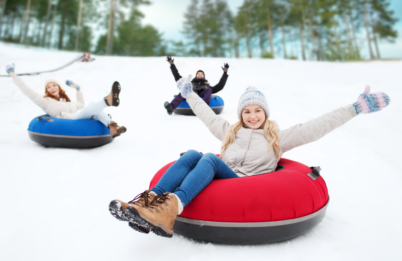 Tubing at Bear Creek Mountain Resort.