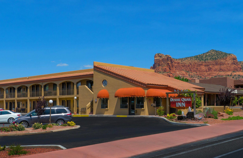 Exterior view of Desert Quail Inn.