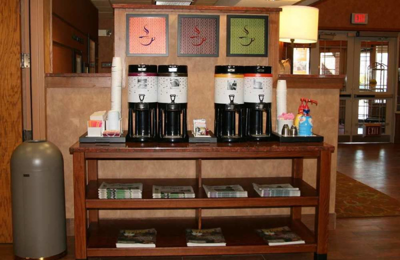 Coffee at Hampton Inn Duluth.