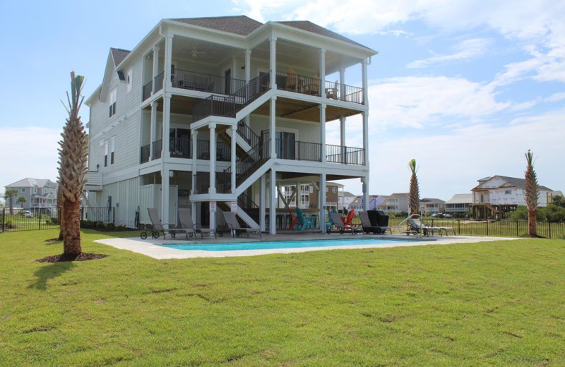 Rental exterior at Williamson Realty Vacations.