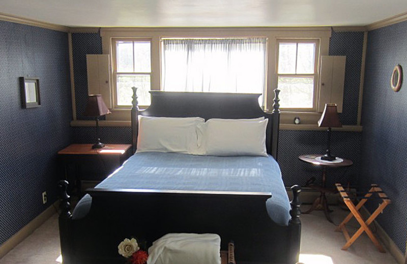 Guest room at The Inn at Neshobe River.