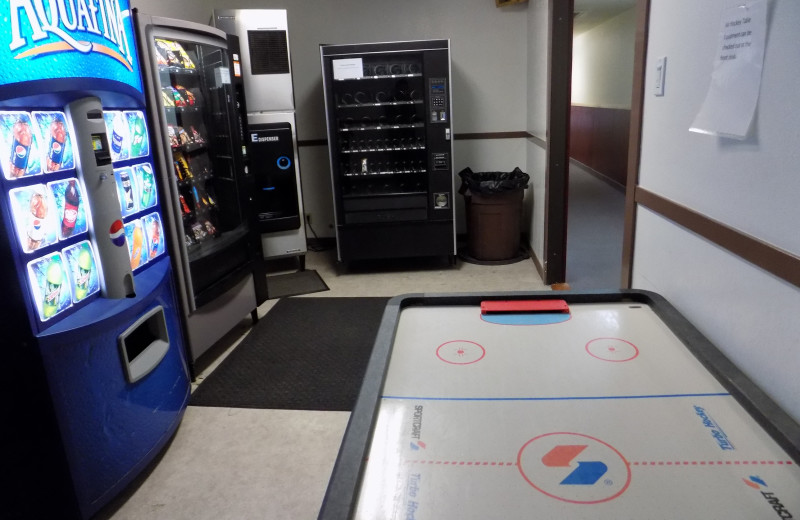 Vending machines at Chautauqua Lodge.