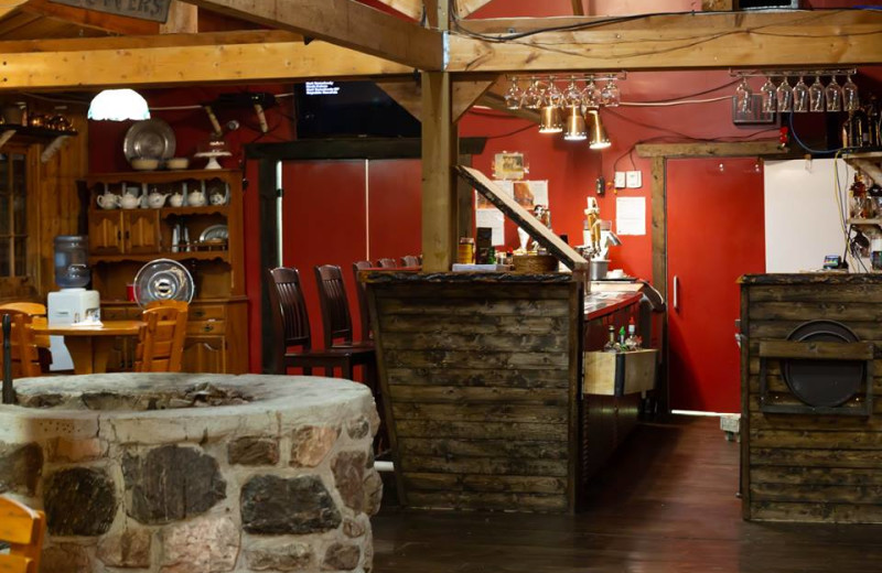 Bar at Mattawa River Resort.