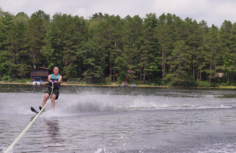 Water skiing at Eagle Wing Resort.