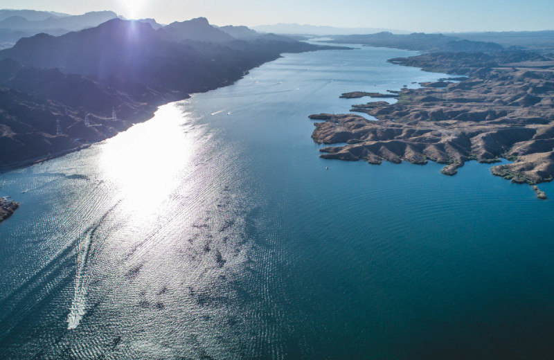 Lake at Havasu Springs Resort.
