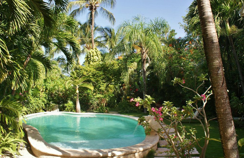 Outdoor pool at Siboney Beach Club.