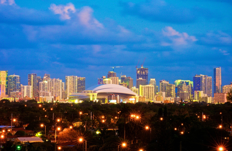 Downtown near Sheraton Miami Airport Hotel & Executive Meeting Center.