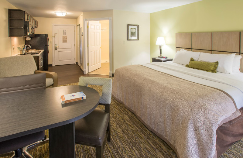 Guest room at Candlewood Suites - Stevensville.