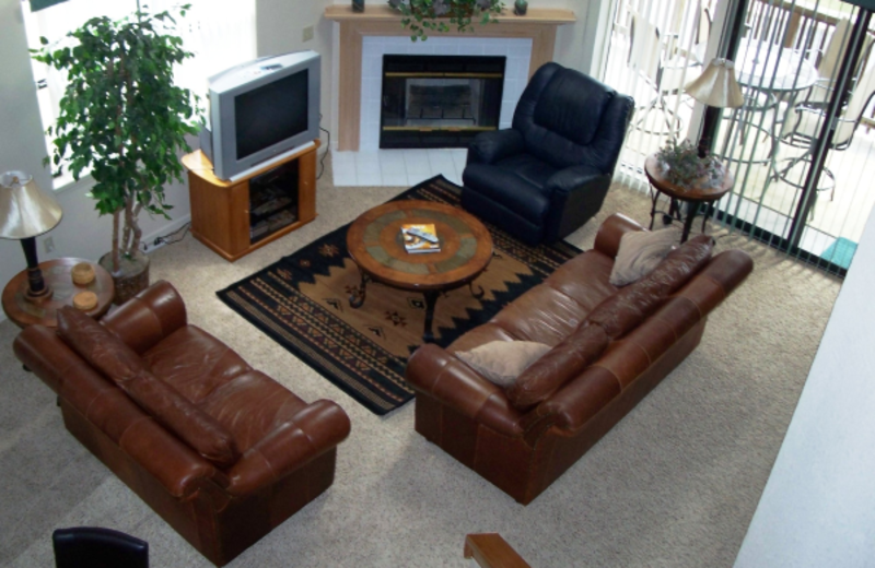 Kitchen living room at Pointe Royale.