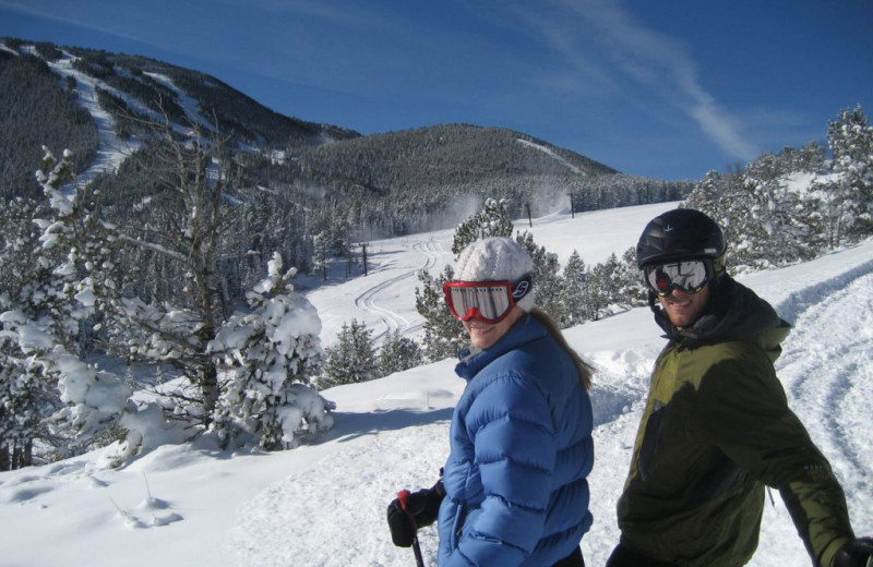 Skiing at Rock Creek Resort.