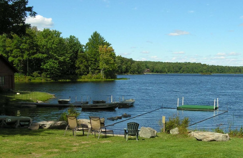 Lake view at Inn At Lake Joseph.
