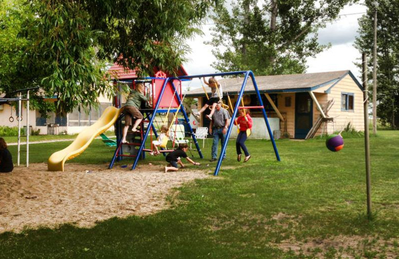 Children's playground at Four Seasons Resort.
