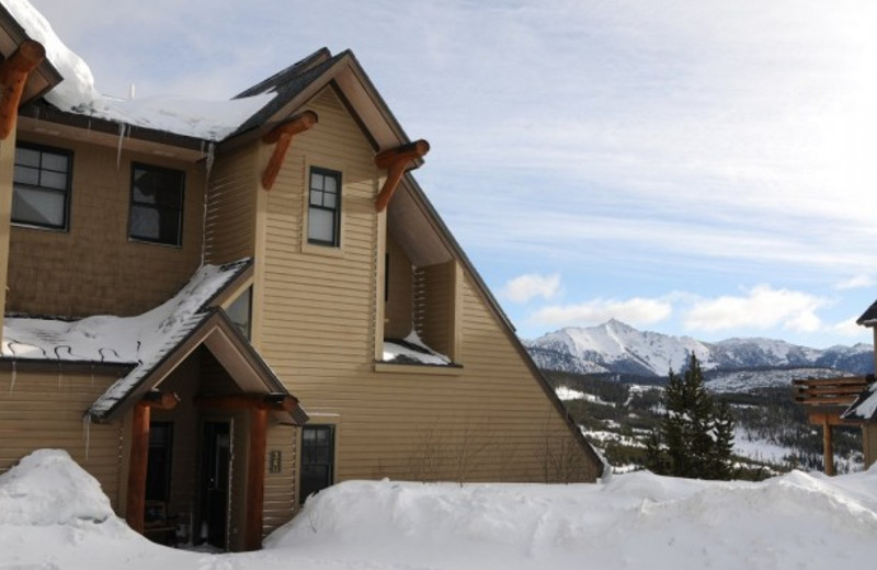 Vacation Rental Exterior at Big Sky Condo Rentals