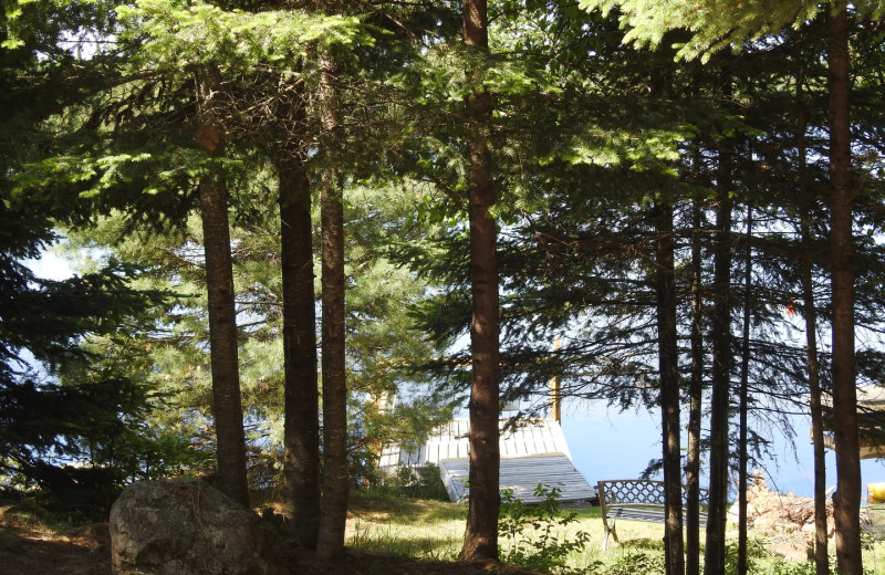 Lake view at Trail Center At Popular Lake.