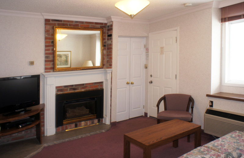 Guest living room at Luau Resort.