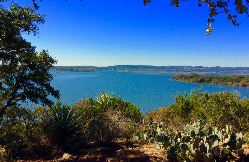 Lake view at Canyon of the Eagles Nature Park & Resort.