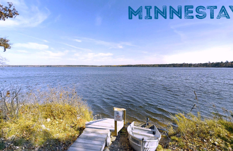 Lake view at Minnestay.