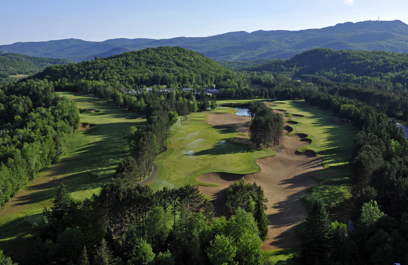 Golf course near Fairmont Tremblant Resort.