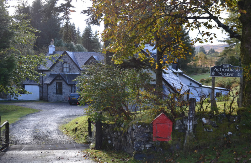 Exterior view of Achnadrish House.