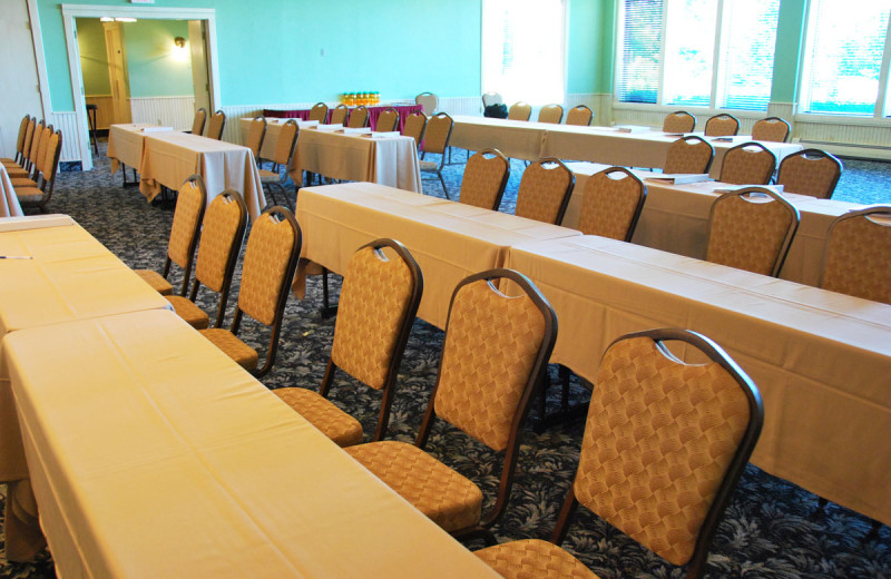 Conference tables at Landmark Resort.