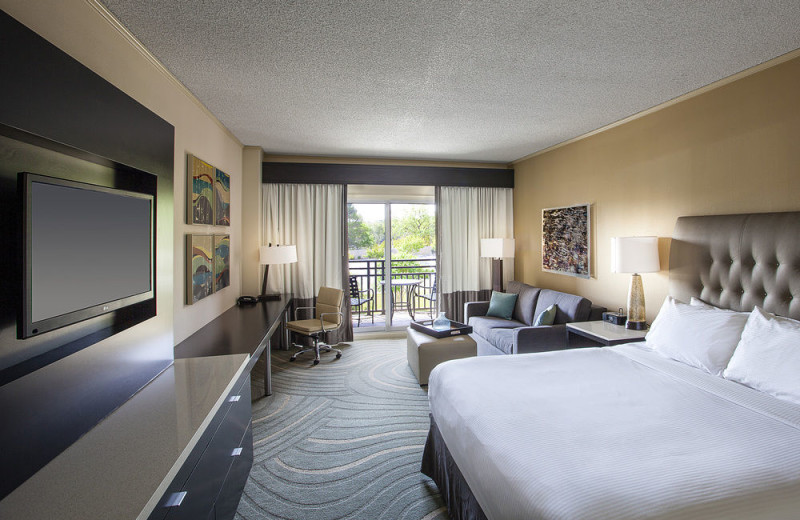 Guest room at Lakeway Resort and Spa.