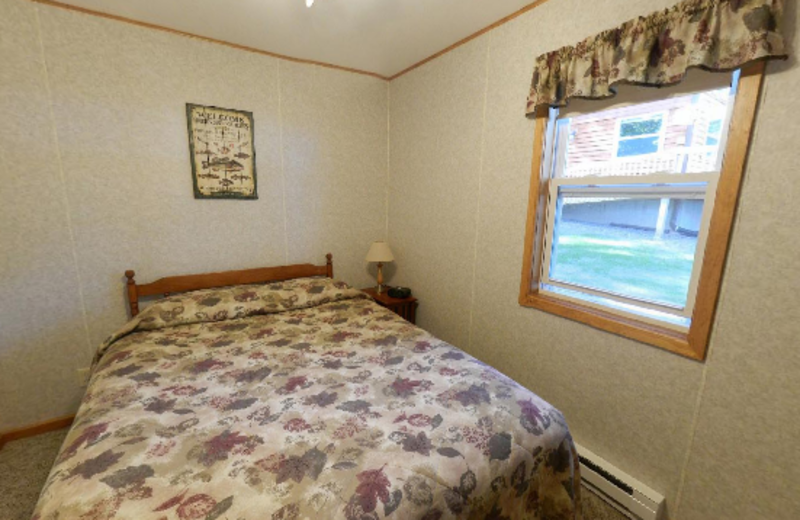 Cabin Bedroom at Janetski's Big Chatec Resort