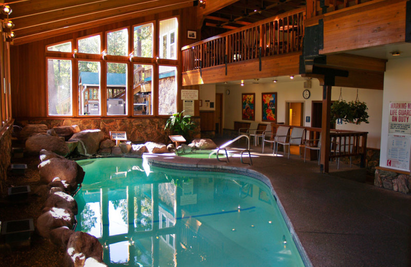 Indoor Swimming Pool at the Mountain Retreat