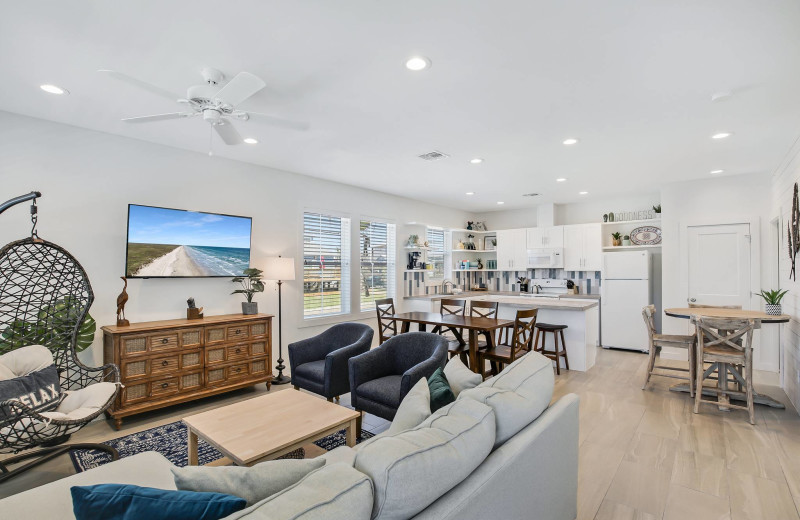 Rental living room at Starkey Properties.