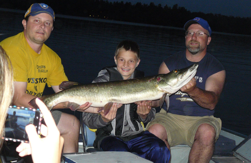 Fishing at Idle Hours Resort.