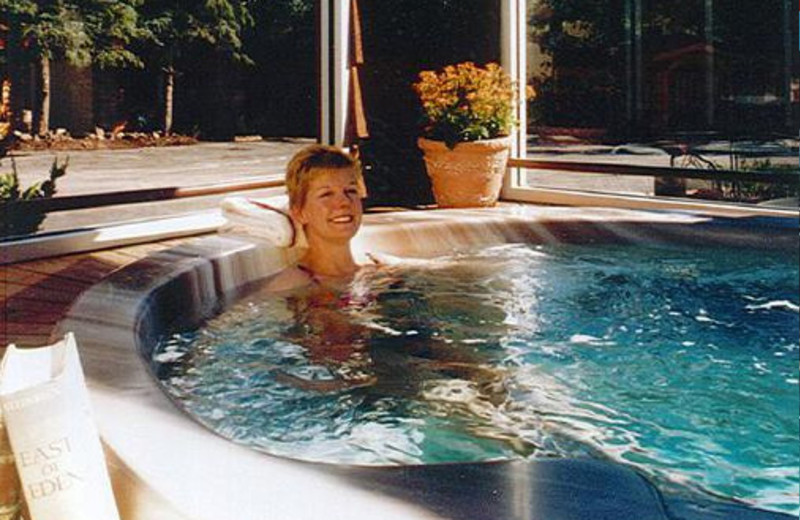 Hot Tub at West Winds Lodge