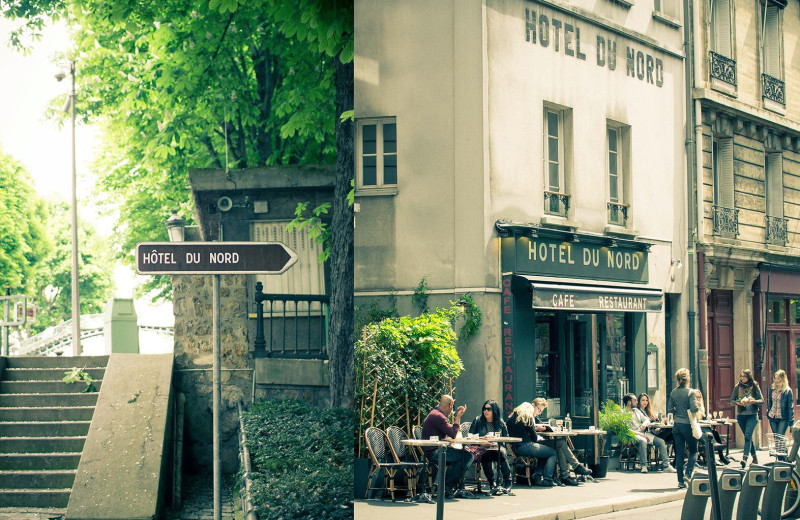 Exterior view of Hotel du Nord.