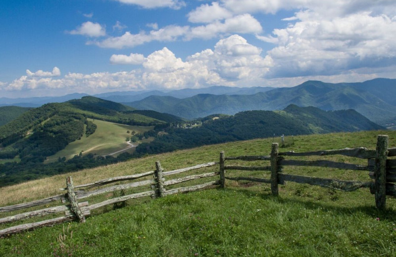 Mountains at Cataloochee Ranch.