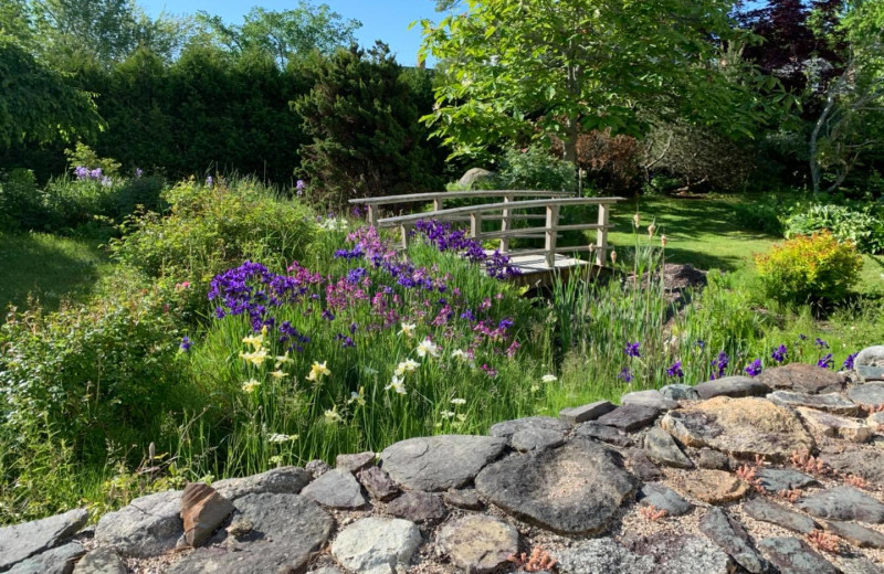 Garden at The Castine Inn.