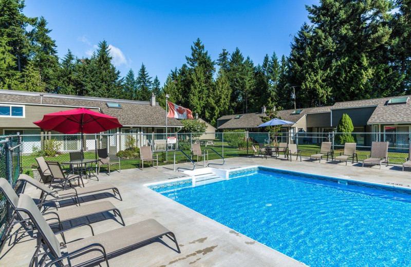 Outdoor pool at Ocean Trails Resort.