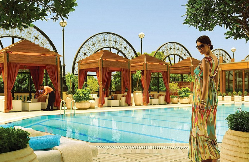 Outdoor pool at Four Seasons - Cairo at the First Residence.