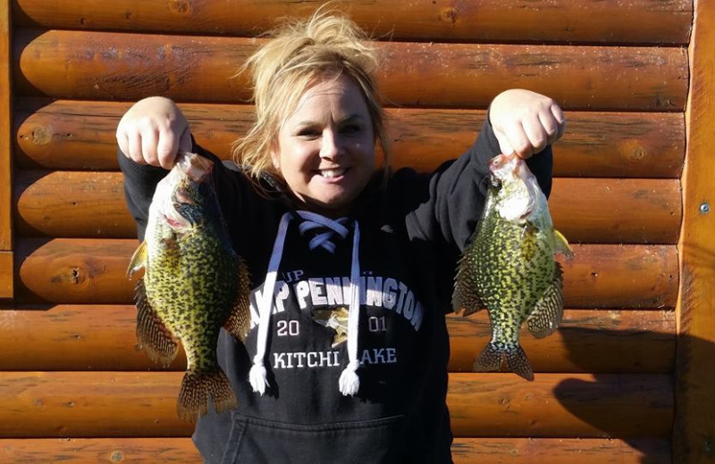 Nice Crappies at Bliss Point Resort